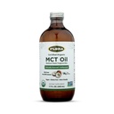 Flora Health MCT Oil Organic Energy Boost, C8 Caprylic & C10 Capric Acids, Keto, Kosher, Non-GMO Verified, 100% aus Ethisch und nachhaltig Sourced Coconuts, 17 Fl Oz Liquid, Glasflasche