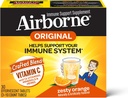 Airborne Zesty Orange Effervescent Tabletten,1000 mg Vitamin C - Immununterstützungsergänzung 30ea