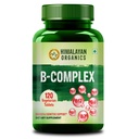 Himalayan Organics Vitamina B Complex con 100% RDA B1, B2, B3, B5, B6, B9 & B12