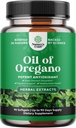 Wildöl von Oregano Softgels - Gentle Detox für Immununterstützung - Konzentrierte Oregano Öl Softgels mit Carvacrol 70% - Eases Digestion, Gut Balance & Cleanse Body - Trusted Herbal Supplements - 90 Ct