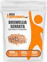 BulkSupplements.com Boswellia Serrata Extract Powder - Boswellia Supplement, aus Frankincense Resin - Vegan & Glutenfrei, 500mg pro Servierung, 250g (8.8 oz) (Pack von 1)