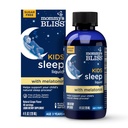Mommy's Bliss Kids schlafen flüssig mit Melatonin & Calming Herbs | Melatonin für Kinder 3 Jahre & Up | Traubengeschmack | Zuckerfrei | 4 Fl Oz (60 Portionen)