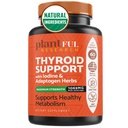 Schilddrüsen-Unterstützung für Frauen und Iodine Ergänzung ǀ Verbesserte Absorptions-Thyroid-Komplex für Energie, Stoffwechsel, Fokus-Formel, Entspannung mit Ashwagandha, L-Tyrosine und Adaptogene Non-GMO