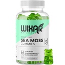 Sea Moss Gummies - Natural Irish Sea Moss und Bladderwrack mit Burdock Gummy - 60 Gummis - Vegan - Gesunde Immune, Gut & Gesamt Wellness Support - Kräuter Alkaline Ergänzungen