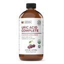Vollständige natürliche Produkte Uric Acid Complete - 16oz Flüssige Ergänzung zur Unterstützung Uric Acid Cleanse, Kidney Health & Circulation mit Apfelessig, Tart Cherry, & Beet Root.