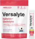 PEScience Versalyte Elektrolyt Hydration Packets, Zuckerfreies Elektrolytpulver mit Magnesium, Taurin, Antioxidantien, Trace Minerals - Schwarze Kirsche, 30 Portionen