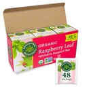Traditionelle Medicinals Tee, Bio Himbeere Blatt, Eases Menstrual Cramps, Unterstützt eine gesunde Schwangerschaft, 48 Teebeutel (3 Pack)