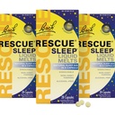 RESCUE Bach schlafen flüssige Melts, natürliche Orange Vanille Flavor, natürliche Schlafhilfe, Stress Relief, Homöopathische Blume Essence, frei von Melatonin, Non-Alcohol, 3 Pack, 28 Count