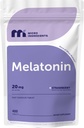 Micro Ingredients Melatonin 20mg, 400 Tabletten | Erdbeergeschmack | Fast Dissolve | 100% Drug Free | Vegetarian Friendly | Non-GMO, No Gluten, Sugar Free