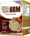 LABO Nutrition Bioactive Organic BRM - Advanced Immune Support & Maintain Natural Killer Cell Activity; 6 Therapeutische Pilze Lingzhi, Yunzhi, Maitake, Shiitake, Agaricus Blazei Murill & Cordyceps