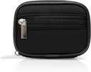 Facilità Kit Pill Case - Scatola Organizzatore di Medicina con Rimovibile Vitamina Di Sette Giorni & Supplemento – Compact Travel Dispenser Ready in Pouch Holder con tasca Cerniera (Nero)