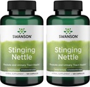 Swanson Sting Nettles - Herbal Supplement Prostata Gesundheit & Urinary Tract Unterstützung - Natürliche Formel Unterstützung von Atmungs-Gesundheit & Fluid Balance - (120 Kapseln) (2 Packung)