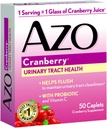 AZO Tous les comprimés de canneberge concentrés naturels, 50 Nombre (paquet de 3)