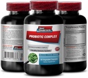 Probiotic Advanced Blended Complex - PROBIOTIC Complex - Sistema Digestivo Sano, Integratore Probiotico, Probiotico con Enzima Digestivo, Integratori Probiotici per Salute Gut, 1 Bottiglia 60 Capsule