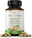 Florida Kräuter Apotheke, Aprikosen-Graviola Ergänzung Kapseln 10:1 (120 Kapseln) 500 mg pro Kapsel, 1000 mg Servieren (Pack von 1)