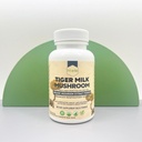 Tiger Milk Mushroom Supplement (Lignosus Rhinocerus) 60 Kapseln | Unterstützt Lunge & Respiratorische Gesundheit - Kräuterextrakt - Non-GMO, Vegan, Organic | 60 Portionen