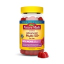 Natur Made Advanced Multivitamin Gummis 50 + für sie, Frauen Multivitamine Gummis mit Magnesium Citrat, Vitamin D3, Zink, Calcium und alle 8 B Vitamine, 84 Zähler, 28 Tage Versorgung