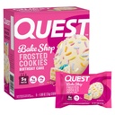 Quest Nutrition Frosted Protein Cookies, Geburtstagskuchen, <1g Zucker, 5g Protein, 1g Net Carbs, Glutenfrei, 8 Cookies
