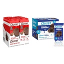 Quest Nutrition Tazze di burro di arachidi proteiche alte 12 Conte & torta di cioccolato biscotti fritti Twin Pack, senza glutine