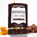 Besser Alt Schokolade Shilajit Honig Sticks 75% Fulvic Säure & 85+ Trace Minerals Schokolade-infundiert Roh Honig Himalayan Shilajit Energie Booster 30 Sticks natürliche Stamina & Endurance Unterstützung