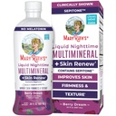 MaryRuth's Liquid Nighttime Liquid Multimineral + Skin Renew | Clinical Shown in Women to Reduce Fine Wrinkle & Improve Skin Firmness | Sepitone | NO Melatonin | Magnesium | Vegan | 30 Servietten