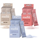 mellö Magnesium Superblend Bundle - Lavenderberry, Pomegranate & Unflavored- Magnesium Glycinate mit L-Theanin, GABA & Trace Minerals- Unterstützt Schlaf, Entspannung und Balanced Energy- 3 x 10-Packs