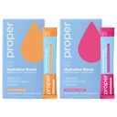 Proper Hydration Sticks – Elektrolyt-Pulver-Getränke mit Trace Minerals für schnelle Hydration + Natürlich aromatisiert – keine künstlichen Süßungsmittel Wassermelone Berry