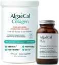 ALGAECAL Calcium & Collagen Bundle – Hydrolysiertes Kollagen komplett mit klinisch unterstütztem Verisol, Fortibone & Fortigel, Plus Vitamin D3, K2, Magnesium & Trace Minerals für Knochengesundheit & Anti-Aging