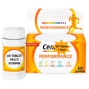 Centrrum Performance Tablets 60ct – Adult Multivitamin für Energie, Immununterstützung & tägliche Wellness