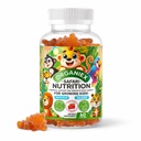 Kinder Multivitamin-Gummien mit Eisen & Zink (Ages 2+) | Tägliche Kinder Vitamine mit Vitamin C, D3, B12 & Folate | Vegan, Non-GMO, Glutenfrei, Pectin-Based | Raspberry Flavor | 60 Count