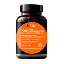Invite Health Krill Oil Advanced - Unterstützt Herz-Kreislauf- und Gehirngesundheit - Lieferungen EPA, DHA, Astaxanthin und Omega-3 Phospholipide - 60 Kapseln