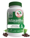 Health Thru Nutrition Astaxanthin Triple Strength 12mg Supplement 120 Softgels | AstaZine von Algae Organically Grown in Pristine Himalayan Wasser | Haut- und Vision-Unterstützung