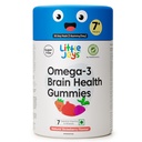 Little Joys Omega-3 (DHA) Brain Gummi für Kinder. 7-12 Jahre. 30 Day Pack. Pflanzenbasierte Omega-3 Ergänzungen. Hergestellt mit Chicory Root Fiber für Gut Health. Multivitamins Rich. Kein Zucker.