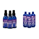 Dr Teal's Sleep Spray mit Melatonin & Essential Oil Blend, 6 fl oz (Pack mit 3) & Kinder 3-in-1 Schlafbad: Bubble Bath, Body Wash & Shampoo mit Melatonin & Essential Oil, 20 fl oz (Pack mit 3)