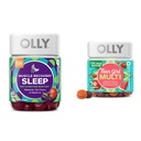 Rétablissement musculaire de l'OLLY Gummies de sommeil 40 Comte et adolescent fille Multi Gummy, vitamines, 70 Comte