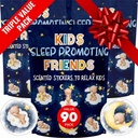 Sleep Promoting Aufkleber für Kinder und Erwachsene (90 Pack) - Alle natürlichen, chemischen und Drug Free Sleep Support, Melatonin Free, Kinder Schlafhilfe, fördert gesunde Schlafzyklen