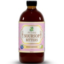 Kräuter zu Körper Soursop Bitter Flüssigkeit mit gemischten Beeren – 16 oz Kräuter Getränke mit Wildcrafted Soursop Blätter