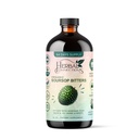 Soursop Bitters Liquid 32 Unzen - 64 Servierungen - 20 Kräuter-Formel mit Soursop, Moringa, Sea Moss, Turmeric, Ginger & Cayenne | Gut Gesundheit, Natural Cleanse & Daily Wellness | Vegan &
