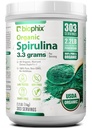 Biophix Organic Spirulina Pulver, 2,2 lbs 100% reines Spirulina Blue Green Algenpulver, vegan, nicht gentechnisch verändert, nicht bestrahlt, USDA zertifiziert, Best Protein Superfood