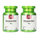 JuliDeer 2 Flaschen Astaxanthin 6 mg mit Nicotinamid Vitamin E Premium Antioxidant Supplement EGT GSH - für Haut, Auge, Gelenk & Immunsystem Gesundheit & Energie benötigt5 in 1-120 Softgels
