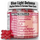 Rhodiola Rosea ALA Ginkgo Biloba Astaxanthin Lutein Zeaxanthin Bilberry Magnesium Glycinate Gummis für Augen Gehirn Kinder, Rhodiola ALA Kapseln Tabletten Tincture Supplements Alt, 300mg 24mg 20mg 12mg 40mg