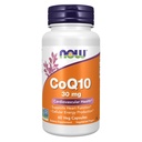 NOW-Ergänzungen, CoQ10 30 mg, Pharmazeutische Klasse, All-Trans-Form hergestellt durch Fermentation, 60 Veg-Kapseln