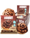 Legendäre Lebensmittel Cinnamon Roll 22g Protein Bars – Glutenfrei, Low Carb Meal Option – Sweet Zero Sugar Snack, Keto-Friendly – 10-Pack High Protein Pre- oder Post-Workout Nutrition Bars - Milchschokolade