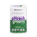 pHresh - Greens Raw Alkalizing Superfood Greens Powder - 2 Monate Versorgung - Vegan, Kosher, Glutenfrei - Natürliche Enzyme, Nährstoffe - zugelassen für intermittierendes Fasten - 10 Unze