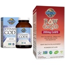 Garten des Lebens Multivitamin für Männer - Vitamin-Code 50 & Vegetarische Omega 3 6 9 Supplement - Raw CoQ10 Chia Seed Öl ganze Ernährung mit Antioxidantien Unterstützung