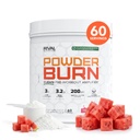 RIVAL NUTRITION Pulver Burn Pre-Workout Energie Pulver für Männer und Frauen I Wassermelone Candy, 60 Servierungen | Clean Ingredients I 3g L-Citrulline, 3.2g Beta-Alanin und 200mg natürliche Koffein pro Servierung