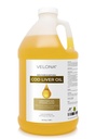 velona Cod Liver Oil - 64 Fl Oz | 1.000A/100D IU/g Omega 3 Vitamine A & D3 | Norwegian Arctic Sustainable Sourced Nordic Oil | Hair, Body and Skin Care | Use Today - Genießen Sie Ergebnisse