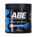 Alle Schwarz alles Pre-Workout Pulver | Preworkout Energy Drink Mix | 350mg Koffein | Beta Alanine & Citrulline | Energy Supplement für Männer & Frauen | Blue Razz | 30 Servietten