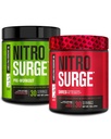 Jacked Factory Nitrosurge PreWorkout in Watermelon & Fruit Punch Nitrosurge Shred Thermogenic PreWorkout für Männer & Frauen