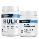 Transparent Labs Bulk Pre-Workout (30 Servierungen, Tropical Punch) & BCAA Glutamine (30 Servierungen, Erdbeer-Lemonade)
